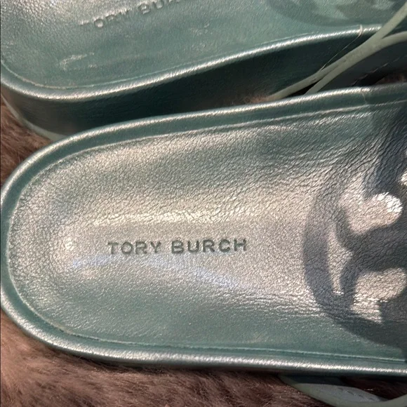 Tory Burch | Miller Cloud Sandals | Audrey Blue | 7.5 - Picture 5 of 9